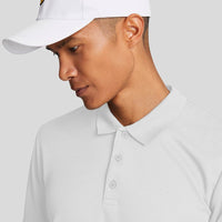 Lyle & Scott Tonal Sticked Tech Golf Polo Shirt - Weiß