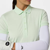 J.Lindeberg Women's Tour Tech Golf Polo -Shirt - Ambrosia