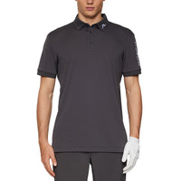 J. Lindeberg Tour Tech Regular Fit Golf Polo Shirt - Asphalt