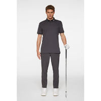 J. Lindeberg Tour Tech Regular Fit Golf Polo Shirt - Asphalt