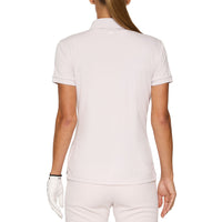 J.Lindeberg Women's Tour Tech Golf Polo Shirt - grauer Lila