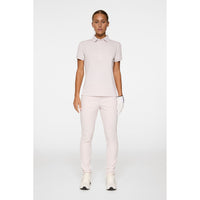 J.Lindeberg Women's Tour Tech Golf Polo Shirt - grauer Lila