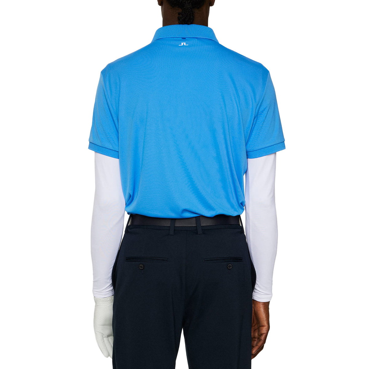 J.Lindeberg Tour Tech regelmäßig Fit Golf Polo Shirt - Sonic Blue