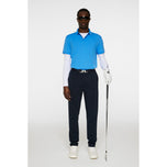J.Lindeberg Tour Tech regelmäßig Fit Golf Polo Shirt - Sonic Blue