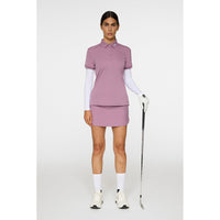 J. Lindeberg Women's Tour Tech Golf Polo -Shirt - sehr Traube
