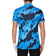 J.Lindeberg Tour Tech Regular Fit Print Golf Polo Shirt - Warp Sonic Blue