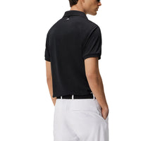 J. Lindeberg Tour Tech regelmäßig Fit Golf Polo Shirt - Schwarz