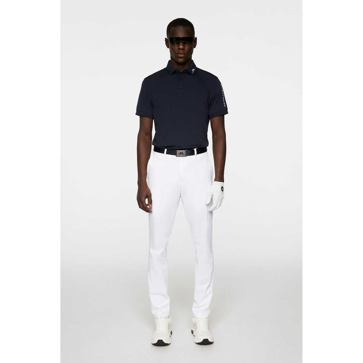 J.Lindeberg Tour Tech Regular Fit Golf Polo Shirt - JL Navy