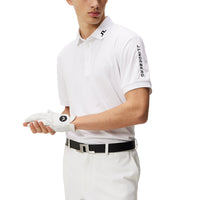 J.Lindeberg Tour Tech regelmäßig Fit Golf Polo Shirt - Weiß