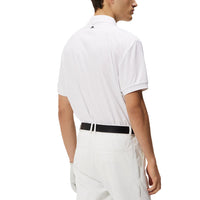 J.Lindeberg Tour Tech regelmäßig Fit Golf Polo Shirt - Weiß