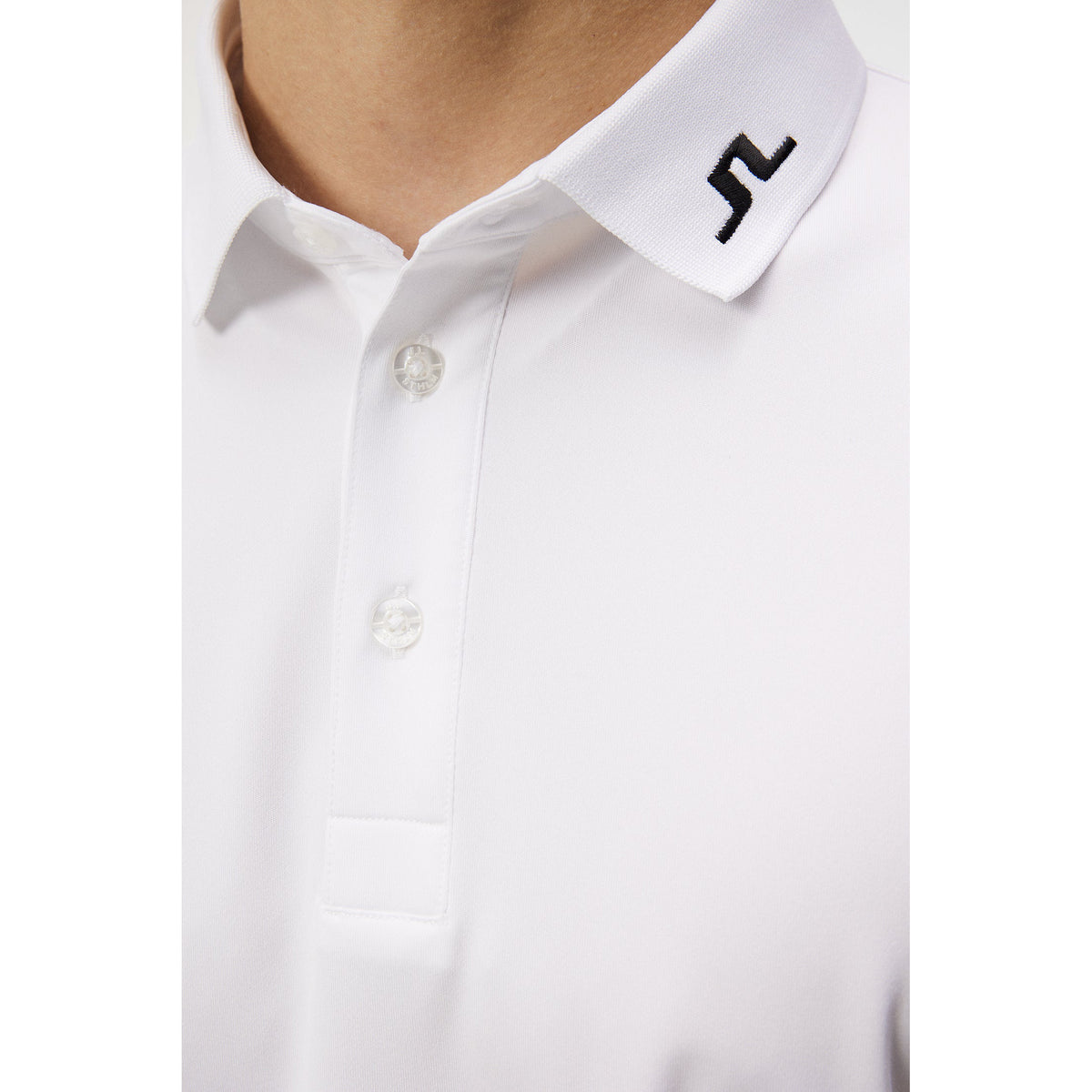J.Lindeberg Tour Tech regelmäßig Fit Golf Polo Shirt - Weiß