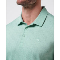 Travis Mathew Akropolis Golf Polo -Hemd - Eierschalenblau