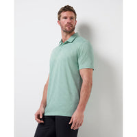 Travis Mathew Akropolis Golf Polo -Hemd - Eierschalenblau