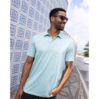 Travis Mathew Akropolis Golf Polo -Hemd - Eierschalenblau