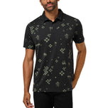 Travis Mathew 饮料车高尔夫 Polo 衫 - 黑色