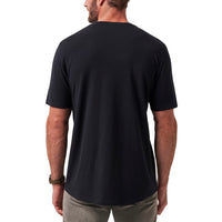 Travis Mathew Cloud Crew Golf Tee - Schwarz