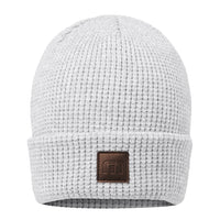 Travis Mathew Cloud Waffle Golf Beanie - Heather Gray