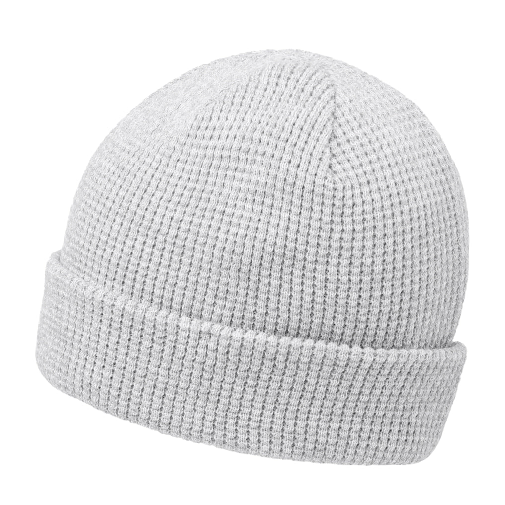 Travis Mathew Cloud Waffle Golf Beanie - Heather Gray