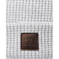 Travis Mathew Cloud Waffle Golf Beanie - Heather Gray