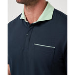 Travis Mathew Fairway To Heaven Golfshirt – Total Eclipse