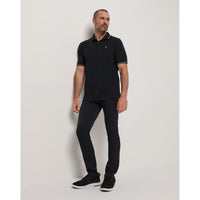 Travis Mathew Happier Hour Golf Shirt - Black