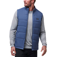 Travis Mathew Palisades Puffer Golfweste - Marine