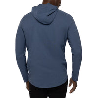 Travis Mathew SIP und Savor Golf Quarter Zip - Heather Peacoat