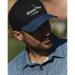 Travis Mathew Swing 赛季后扣高尔夫球帽 - 黑色
