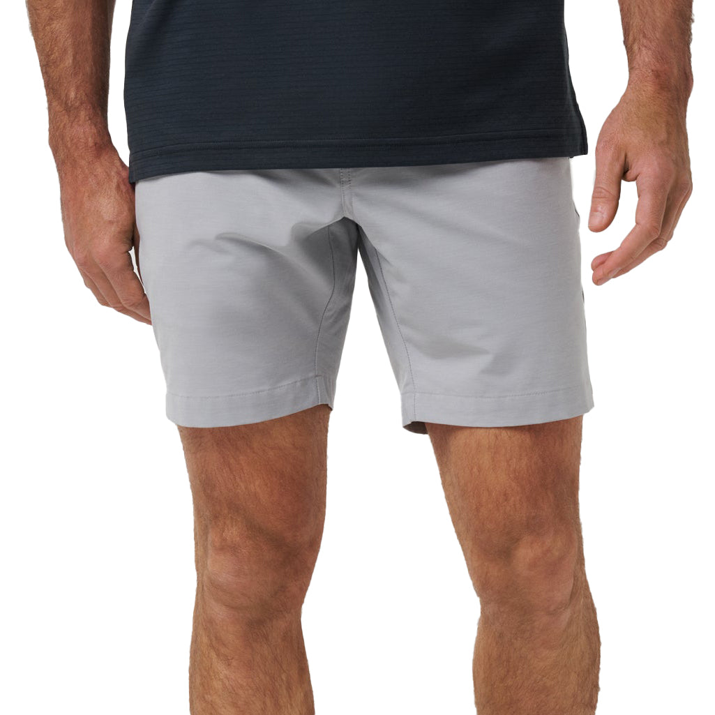 Travis Mathew Tech Chino Golf Shorts - Heather Sleet
