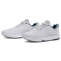 Travis Mathew The Daily Pro Hybrid Plus Spikeless Golf Shoes - White/Blue