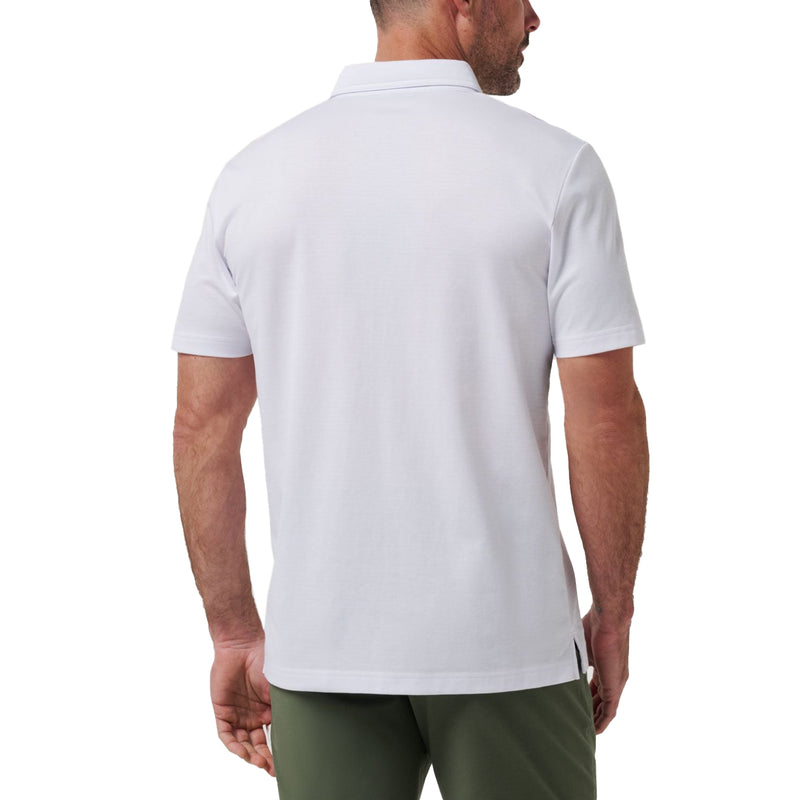 Travis Mathew The Zinna 2.0 Golf Shirt - White