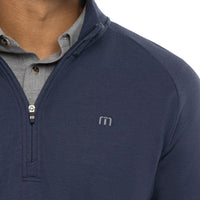 Travis Mathew hat Golf Quarter Zip - Marine verbessert