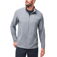 Travis Mathew Valley View Full Reißverschluss -Golfjacke - Heather Grey