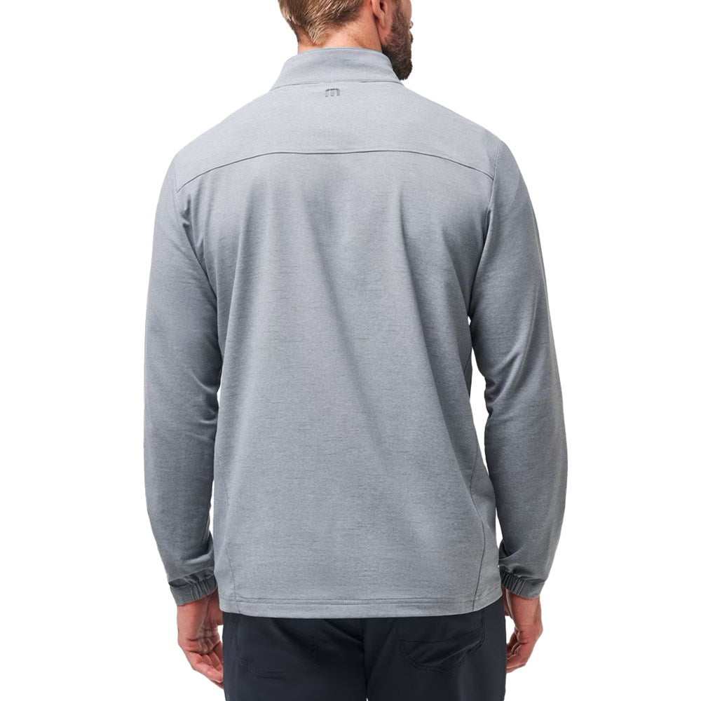 Travis Mathew Valley View Full Reißverschluss -Golfjacke - Heather Grey