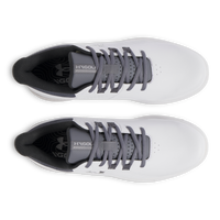 Under Armour Drive Medal Stickeless Golfschuhgolfschuhe - Weiß/Titan Grey/Metallic Silber