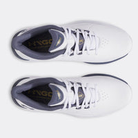 Under Armour Drive Pro Spikeless Golfschuhe - Weiß/Metallic Gold/Grau