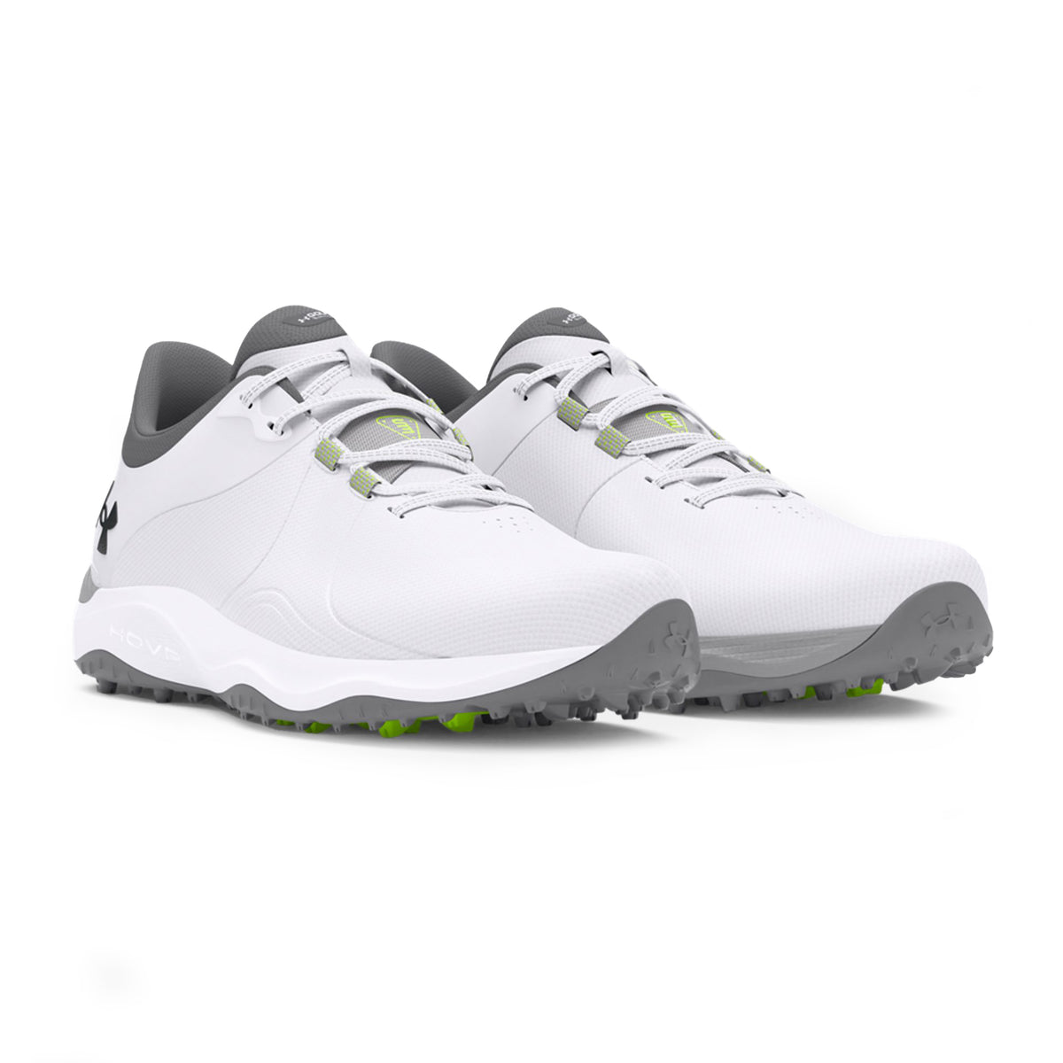 Under Armour Drive Pro Spikeless Golfschuhe - Weiß/Metallic Gun Metal