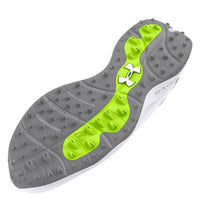 Under Armour Drive Pro Spikeless Golfschuhe - Weiß/Metallic Gun Metal