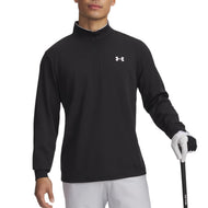 Under Armour Matchplay 1/4 拉链高尔夫套头衫 - 黑色