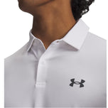 Under Armour 比洞赛 Polo 高尔夫衬衫 - 白色