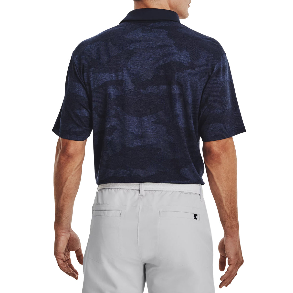 Under Armour Playoff 2.0 Jacquard Golf Polo Shirt - Mitternacht Marine