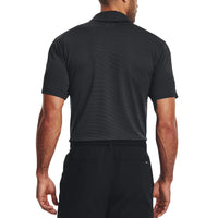 Under Armour Playoff 3.0 Stripe Polo Golfhemd - Schwarz/Tonhöhe grau