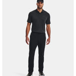 Under Armour Playoff 3.0 Stripe Polo Golfhemd - Schwarz/Tonhöhe grau