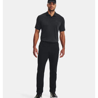 Under Armour Playoff 3.0 Stripe Polo Golfhemd - Schwarz/Tonhöhe grau
