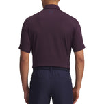 Under Armour Playoff 3.0 Stripe Polo Golfhemd - Mitternachtsmarine/dunkler Kastanienbraun