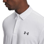 Under Armour Playoff 3 印花高尔夫 Polo 衫 - 白色/灰色