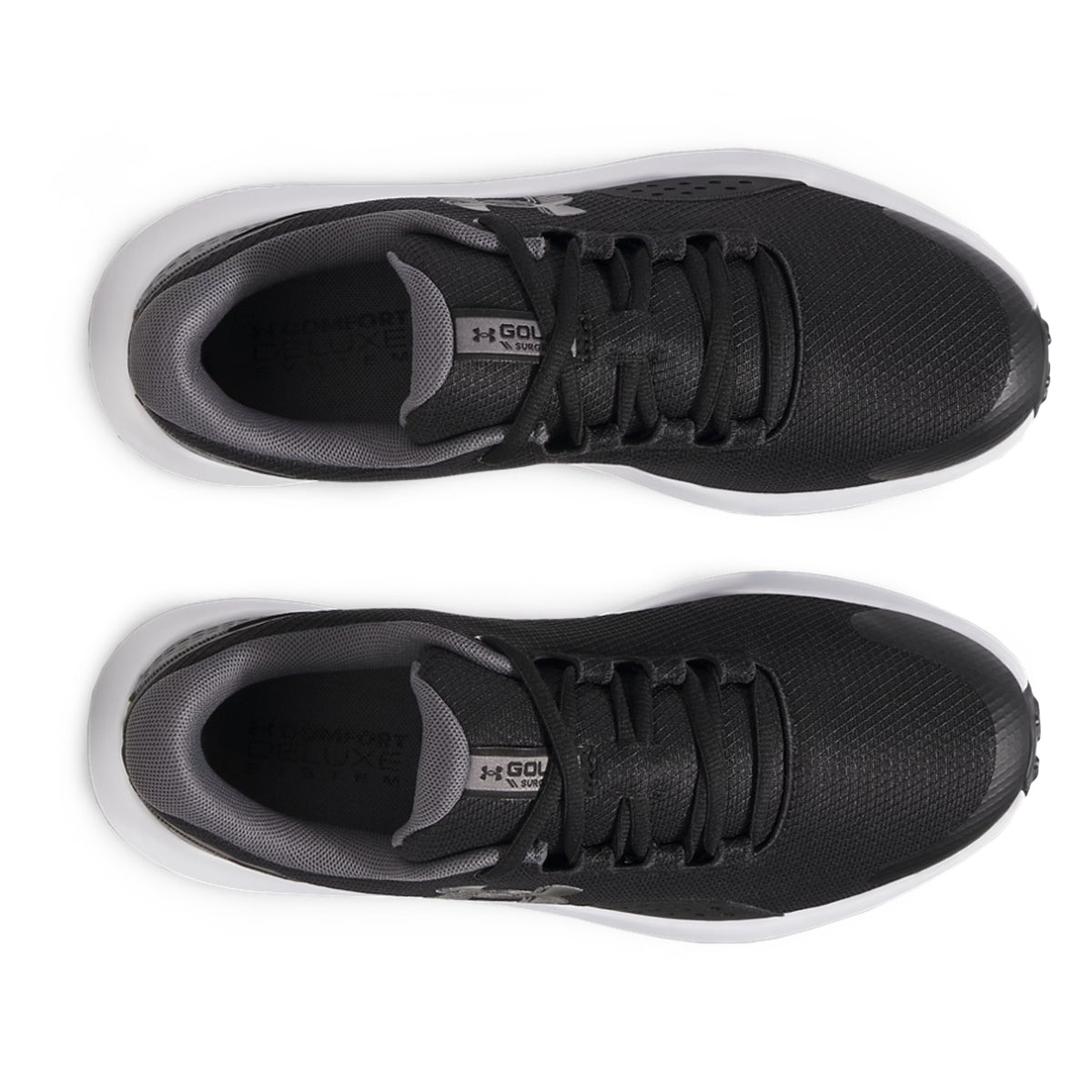 Under Armour Surge Golfschuhe - Schwarz/Castlerock/Metallic Gun Metal