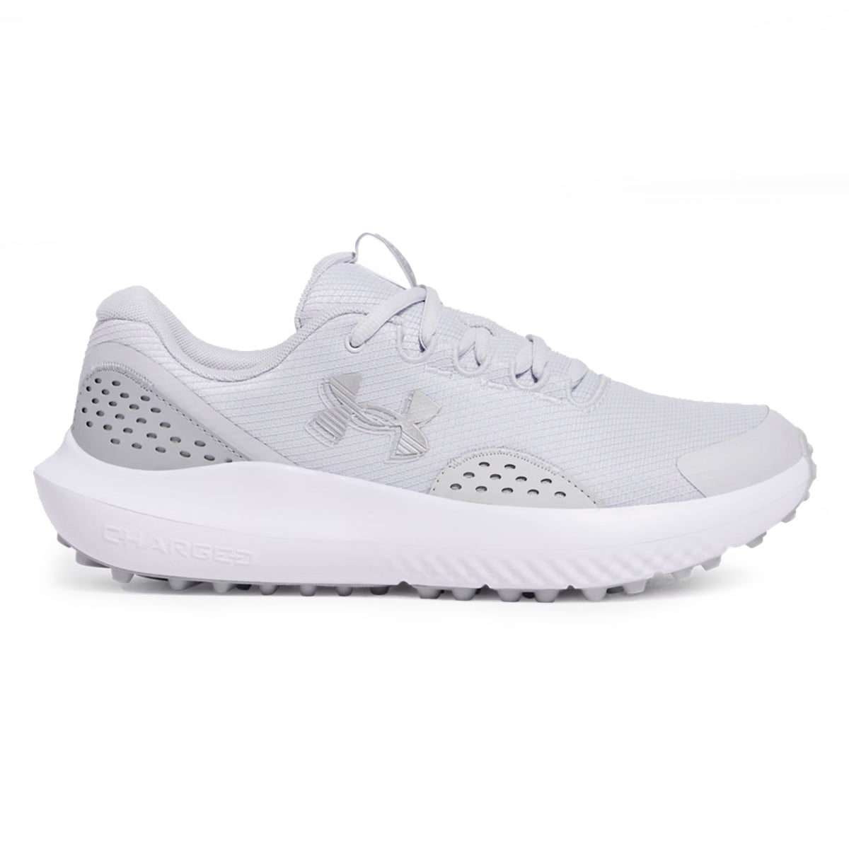 Under Armour Surge Stingeless Golfschuhe - Halo Grey/Metallic Silber