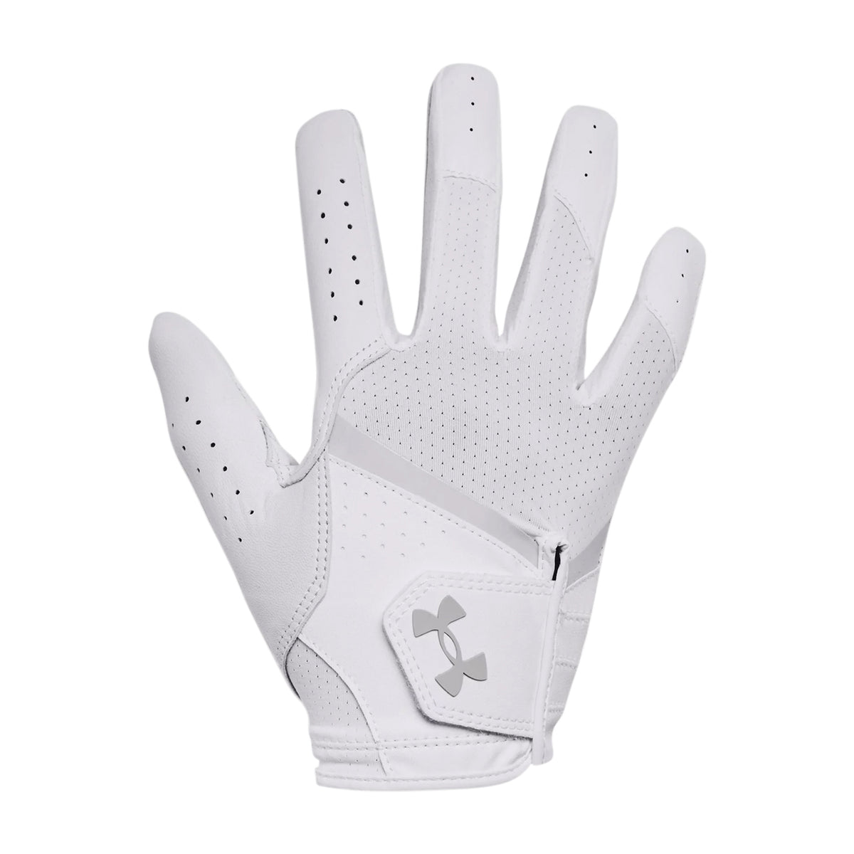 Under Armour Damen -Iso -Chill Right Golf Handschuh - Weiß/Halo Grey (Kopie)