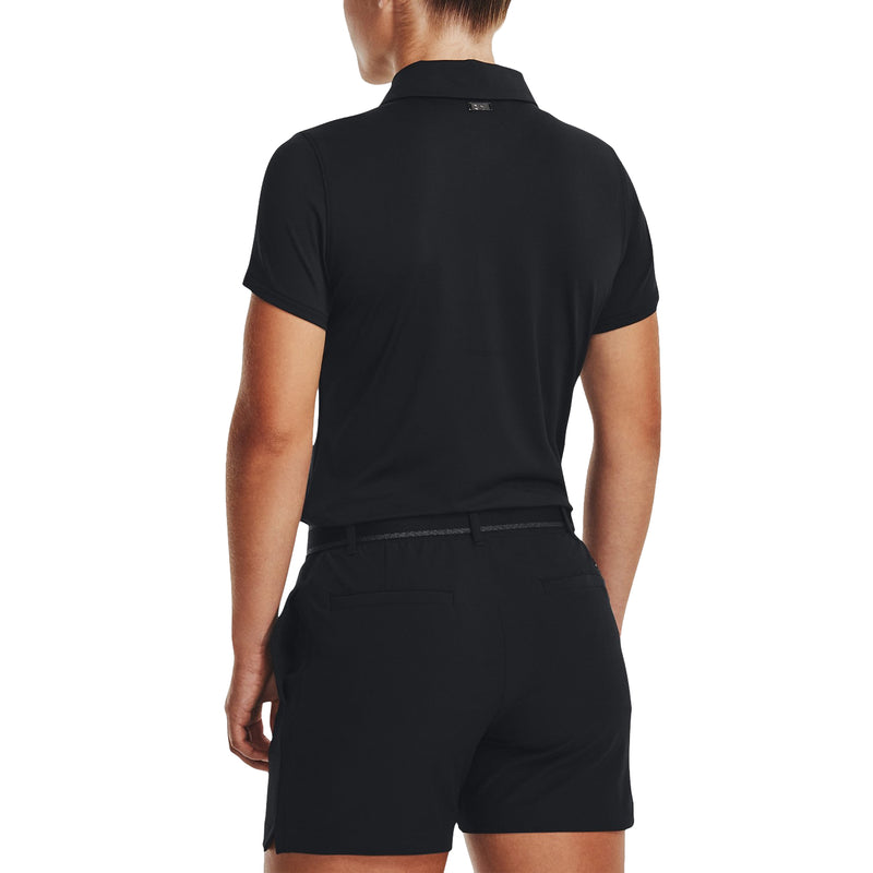 Under Armour Damen Playoff Golf Polo Shirt - Schwarz